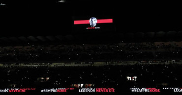 AC Milan pays tribute to Kobe Bryant at San Siro match