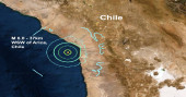 6.0-magnitude quake hits Arica, Chile -- USGS