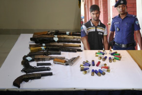 Youth held with huge arms, ammo in Chattogram