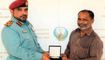 Bangladeshi honoured for heroism in UAE
