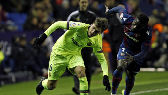 Without Messi, Barcelona loses to Levante in Copa del Rey