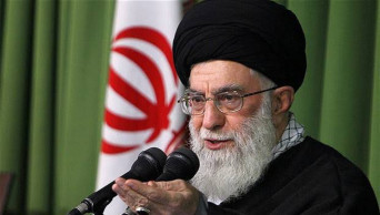 Iran's top leader blames U.S. for unrests in region