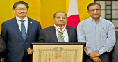 Japanese govt honours Prof Mahmudul Haque