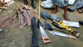 5000 sharp weapons seized from NGO godown in Cox’s Bazar