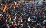 Rioting erupts as Bolivia says Morales near outright win