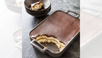 This chocolate éclair cake is an instant dessert classic