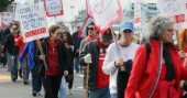 San Francisco health workers strike for better benefits