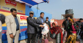 ‘All Time’ distributes warm clothes among cold victims