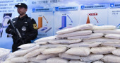 Chinese police seize over 197 kg of drugs in border province