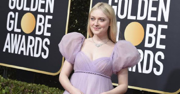 Plenty of pink, puffy sleeves and shimmer at Golden Globes