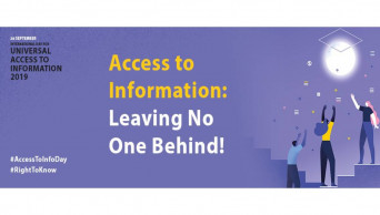 International Day for Universal Access to Information on Saturday