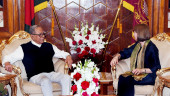 Outgoing British envoy meets President