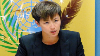 Activist Hong Kong singer faces down China at UN rights body
