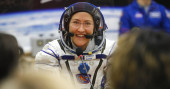 NASA's record-setting Koch, crewmates safely back from space