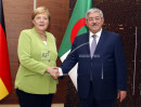 Merkel, Algerian officials discuss migration, Libya