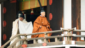 Akihito begins abdication rituals as Japan marks end of era