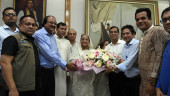 AL, associate bodies greet Hasina