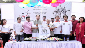 Nowfel lays into student leaders gone astray at JoBike launch for DU