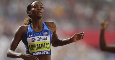 Kipchoge, US hurdler Muhammad named world athletes of year