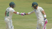 Elgar, du Plessis defy India as South Africa reaches 153-4