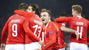 Swiss stun Belgium 5-2 to make Final 4 in Nations League