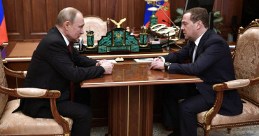 Russian prime minister submits resignation to Putin