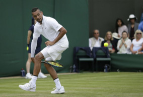 Kyrgios up to usual antics at Wimbledon; Querrey ousts Thiem