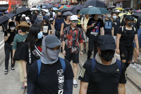 Lam decries 'very dark day' for Hong Kong