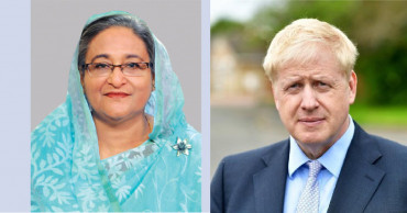 Hasina greets Boris Johnson; seeks support for Rohingya repatriation