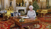 Queen Elizabeth II riffs on wisdom, family's busy year