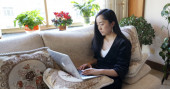 China's virus crackdown leaves millions working at home