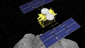 Japan says space probe landed on asteroid to get soil sample
