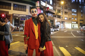Hong Kong Halloween protest rally aims to test mask ban