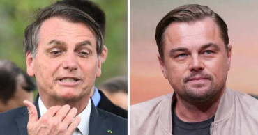 Brazil's president criticizes DiCaprio over Amazon fires