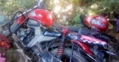 Two motorcyclists killed in train accident
