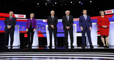 Biden, Sanders spar over war in last debate before primaries
