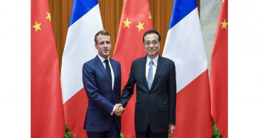 Premier Li meets with Macron