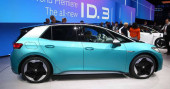 German carmaker Volkswagen presents all-electric vehicle ID.3