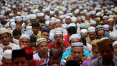 Main Eid congregation at Nat’l Eidgah at 8am