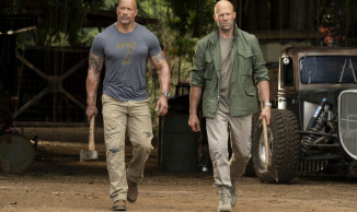 A spinoff happily spins its wheels in 'Hobbs & Shaw'