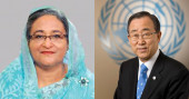 Ban lauds Hasina’s commitment to dealing with global challenges