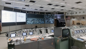 NASA reopens Apollo mission control room that once landed men on moon