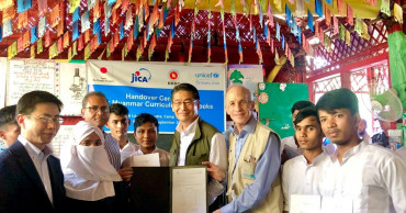81,000 textbooks, funded by Japan, handed over at Cox’s Bazar Rohingya camp