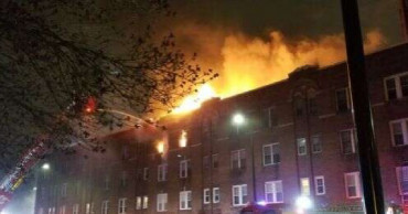 3 hospitalized, 250 displaced following U.S. hotel fire