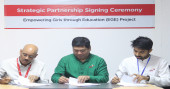 Agreement signed among Save the Children, 10 Minute School and Robi