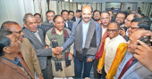Fakhrul, Atiqul exchange greetings at JPC