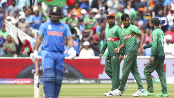 Mustafizur shines as Bangladesh restrict India to 314