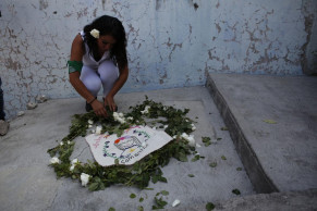 Caravan memorializes females murdered in grim Mexican suburb