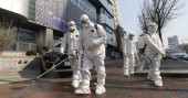 South Korean city urges 2.5M people to stay home over virus