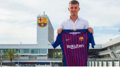 Barcelona reserves put £89.2m release clause on new signing Mike van Beijnen